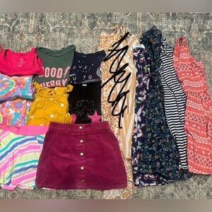 Girls spring/summer Clothing Bundle size M